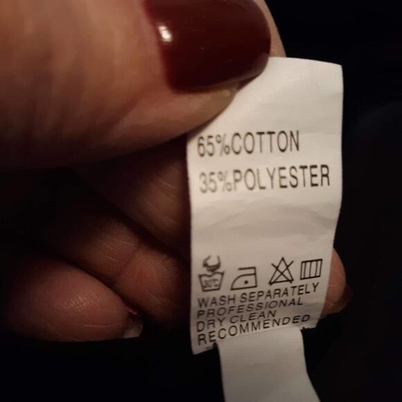 Black Eyelet Mini Dress with Romper lining Size M - see measurements - Picture 8 of 8